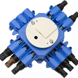 ABB Installatiedozen en -kasten Centraaldoos stekerbaar, WAGO RD, 1 x in , 6x uit , enkelpolige schake Gereduceerde Prijs