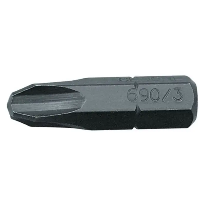 Gedore Schroevendraaierbit 690 2 L S-010 1/4", Voordeelpak 10-dlg, lang PH 2 Beste Prijs