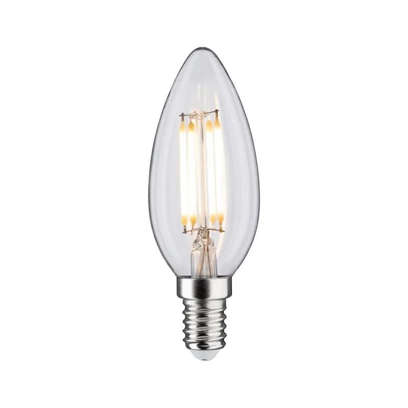 Professioneel Paulmann Paulmann LED fil kaars 432lm E14 helder touch dim