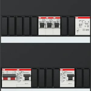 ABB Installatiedozen en -kasten 3x achter 2x30mA + T + HS, 1-f Installatiekast Meest Verkocht