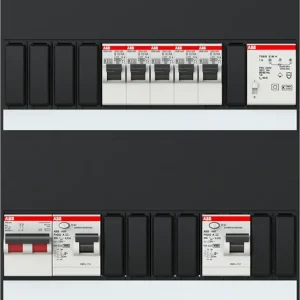 Speciale Aanbieding ABB Installatiedozen en -kasten Installatiekast stekerbaar 5 groepen achter 2 aardlekschakelaars 2-pol