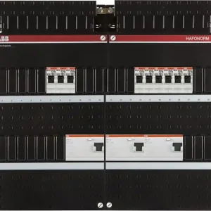 ABB Installatiedozen en -kasten 3-fase, 1 HS 40A 4P 3 ALS 63A 4P 30 mA 1 aardlek aut. B16 3P+N 30 mA 1 Dagaanbieding