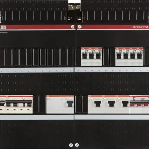 ABB Installatiedozen en -kasten 3-fase, 1 HS 40A 4P, 1 ALS 63A 4P 30mA 3 ALS 63A 2P 30mA, 7 MCB B16 1 Bestseller