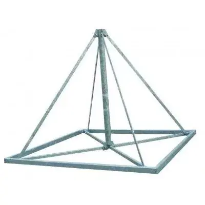 Nieuw Model Mastvoet 150x150cm verzinkt