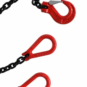 Kruiwagen driesprongketting met crosby Populair