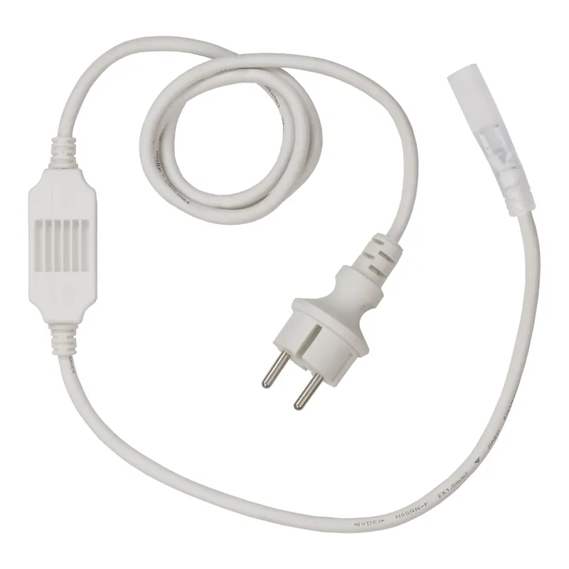 Aanbieding Bailey Stroomkabel 2A 1.5M voor 13mm LED Rope 360°