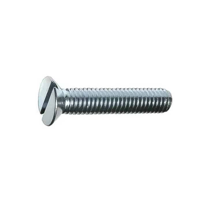 - Metaalschroef VK Zaagsnede DIN 963 RVS A4 M6X35 Nu Kopen