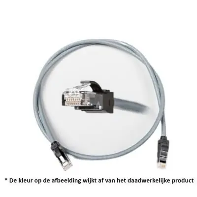 Nieuw Model PATCHKABEL C6 1,0 U/UTP ROOD/ZWART LSZH-AGINODE