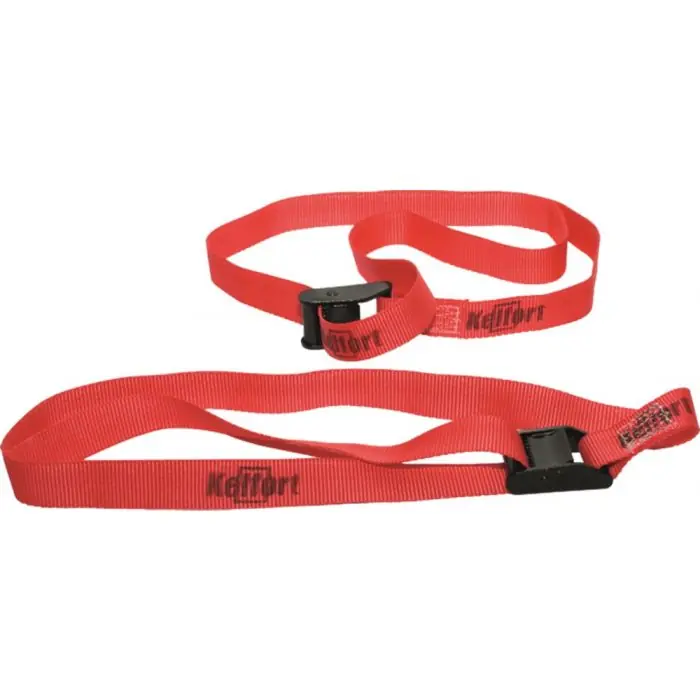 Luxe Kelfort Spanband 1-delig 25mm Met Klemgesp 150/300dan Rood 25MM-1MTR 25MM-1MTR